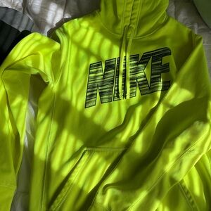 Nike Vibrant Lime Green Hoodie